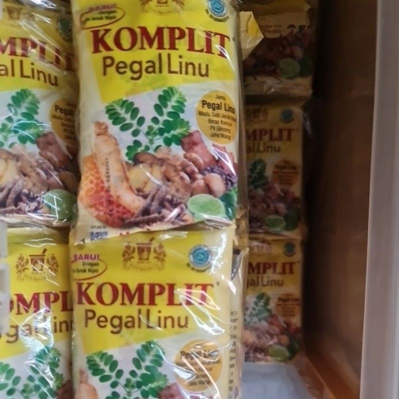 

Jamu pegelinu komplit 1 ranceng isi 10