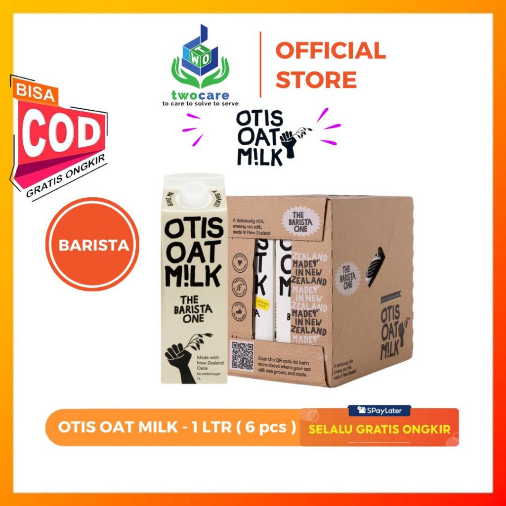 

OTIS OAT MILK The Barista One 1 Liter 1dus isi 6 pcs