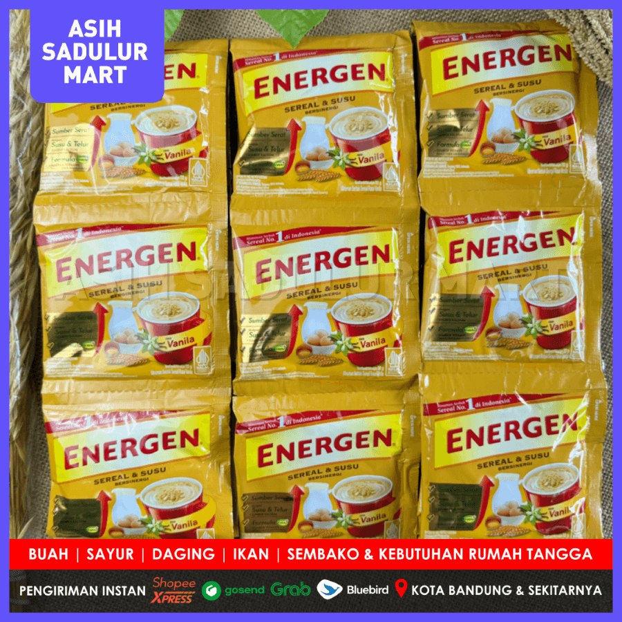 

Energen Vanilla 32g 1 Bag (10pcs) Promo Bandung