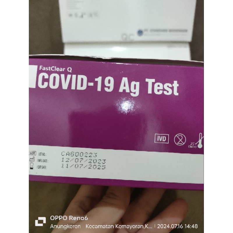 Fastclear Q Nasofaring Biosensor AKD Ed 2025/07