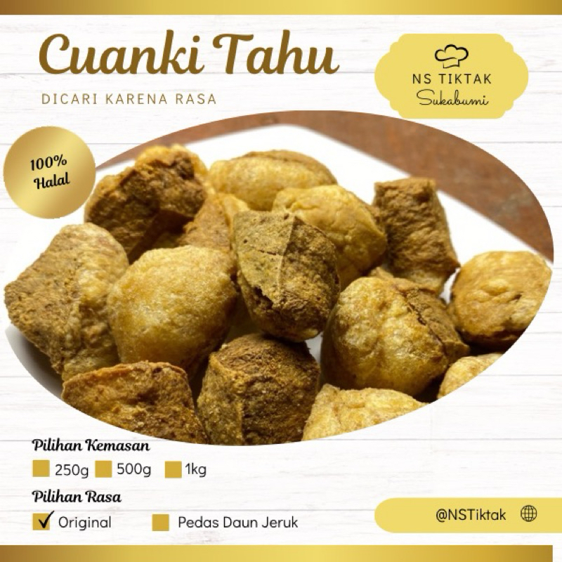 

Cuanki Tahu Gurih 10pcs, 50pcs,100pcs- NS Tiktak