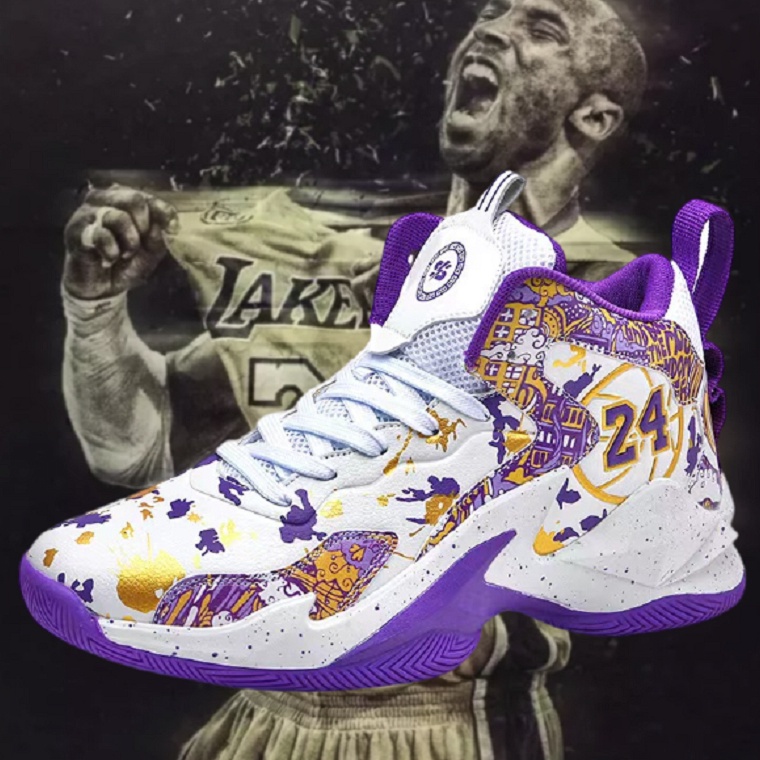 NO24 NBA KOBE Sepatu basket baru sepatu basket pria sepatu basket second Sepatu Basket Kyrie Irving 