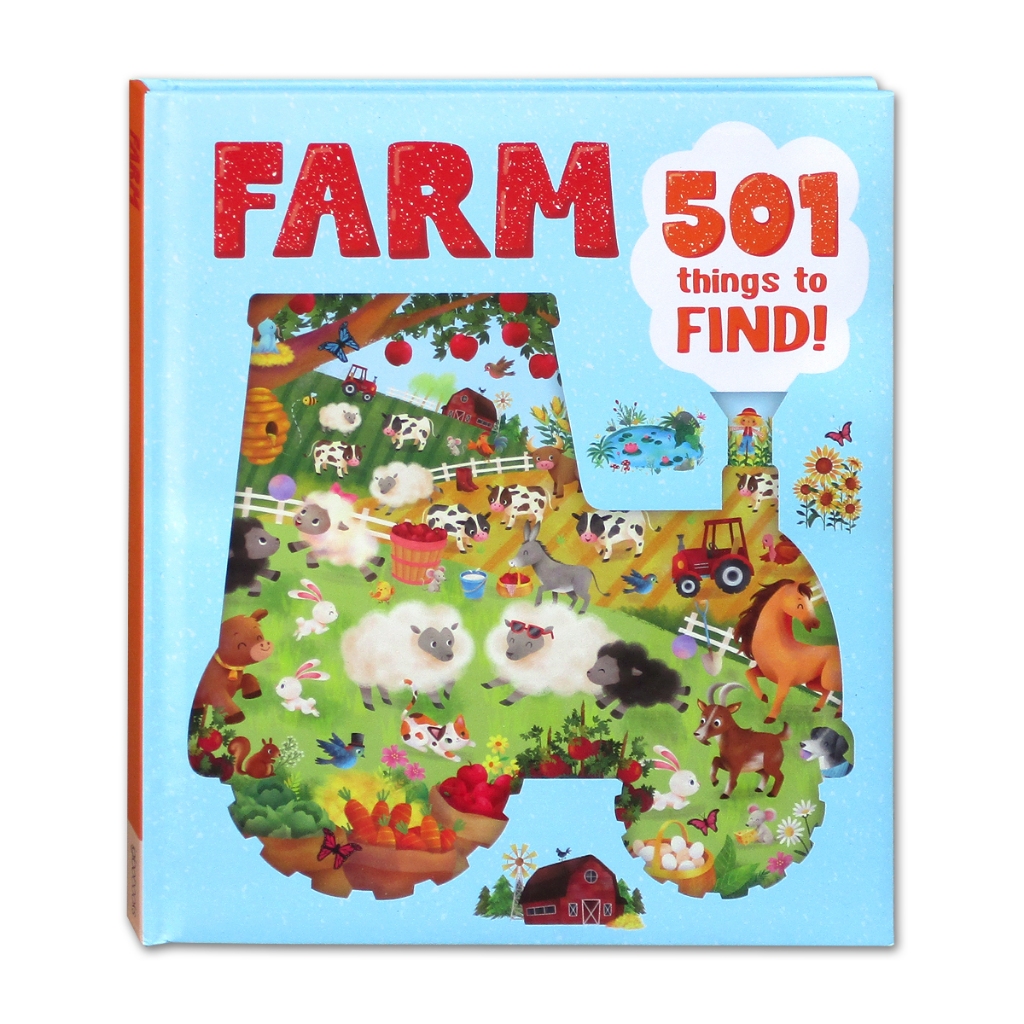 JANAHCORPS - BUKU EDUKASI FARM 501 THINGS TO FIND IGLOO BOOKS