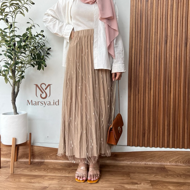 Rok Tutu Plisket Jumbo Premium / Rok Tile