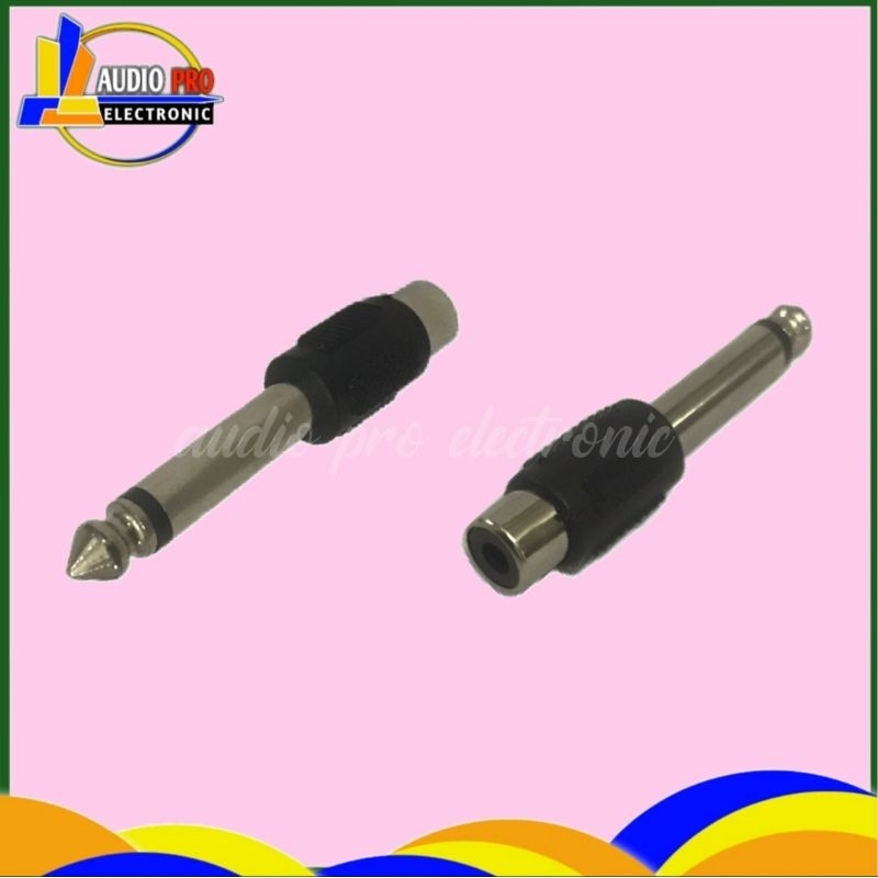 JACK TOA MONO TO RCA PLASTIK