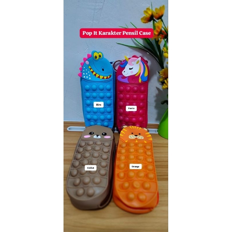 

Pop It Tempat Pensil Karakter Anak Sekolah