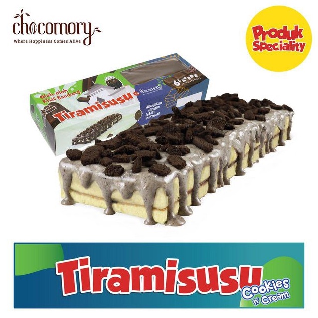 

SEGERA BELI Tiramisusu Cookies n Cream