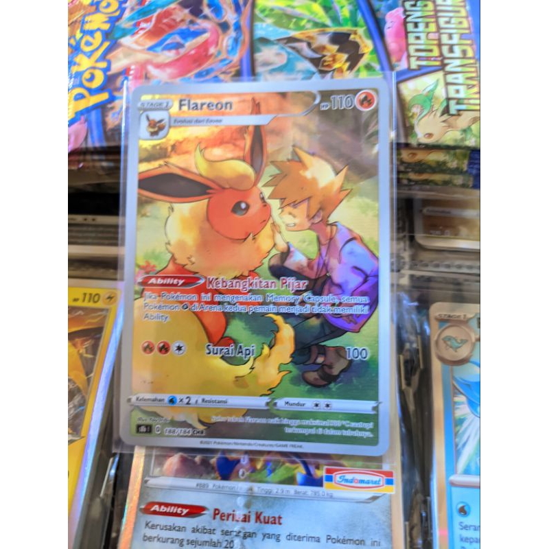 Pokemon TCG Flareon - CHR Seri Vmax Climax