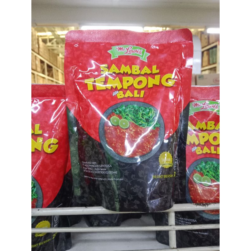

Sambel Tempong ala Bali MCLewis kemasan 200gr