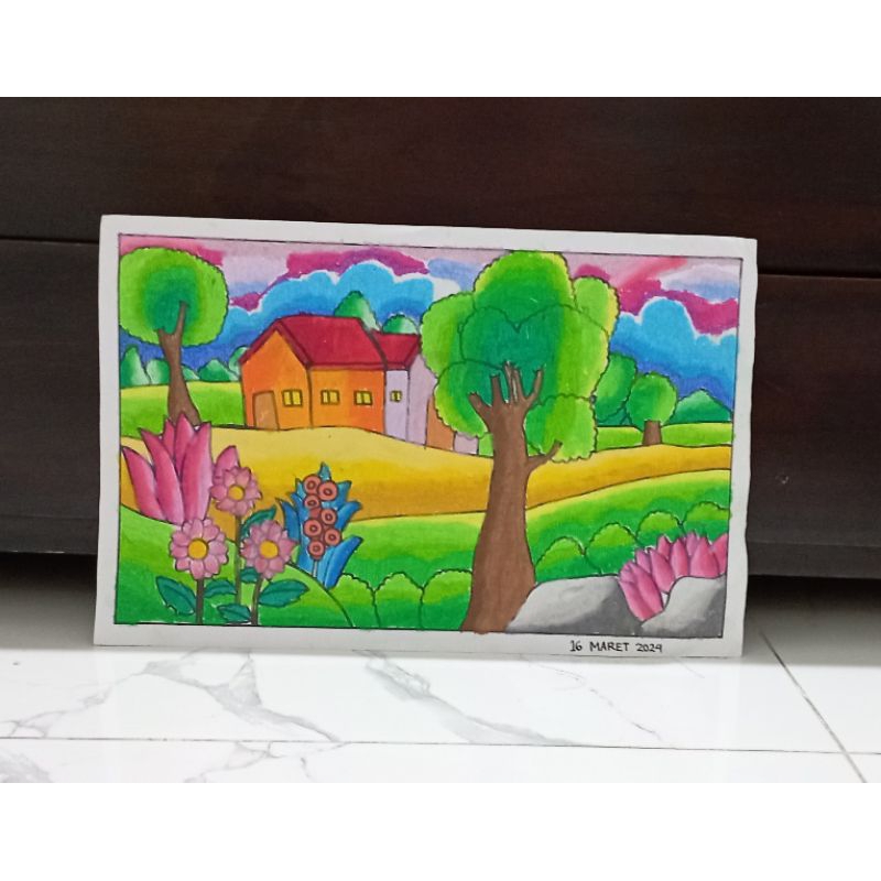 

Aneka Gambar Yang Diwarnai Dengan Crayon