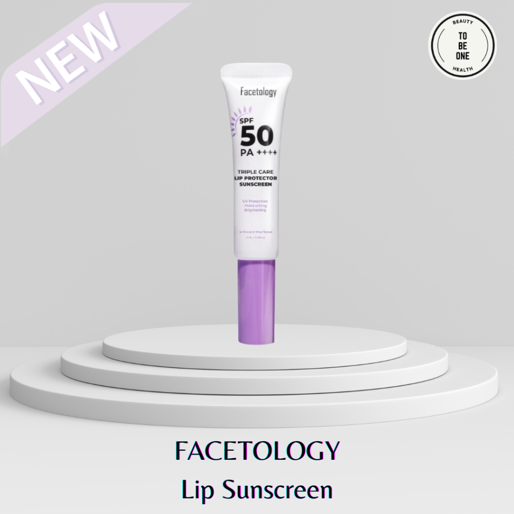 Facetology Triple Care Lip Protector Sunscreen SPF 50 PA+++