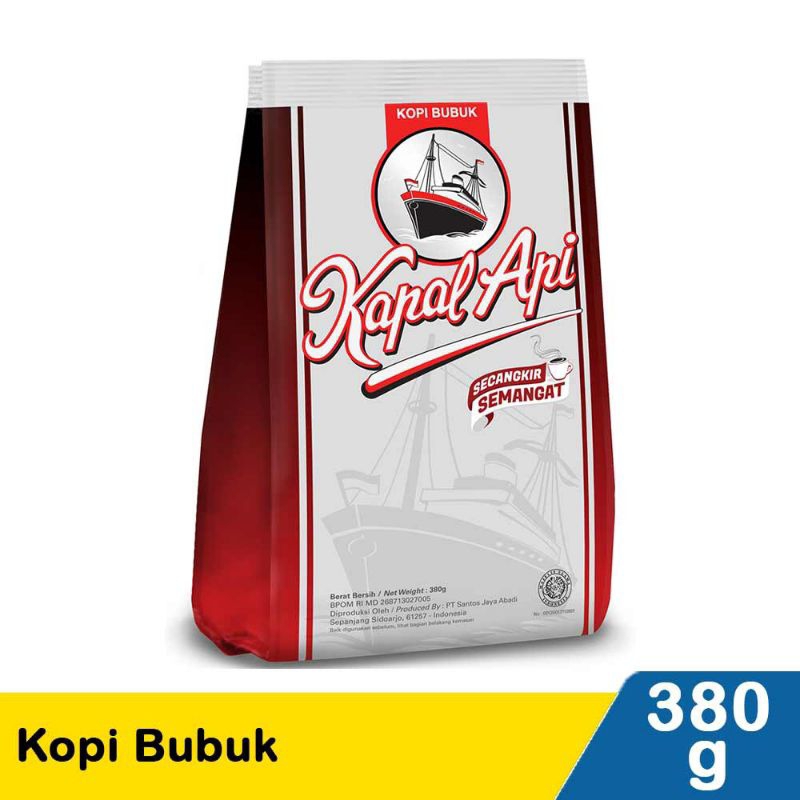 

Kapal Api Kopi Bubuk 380G