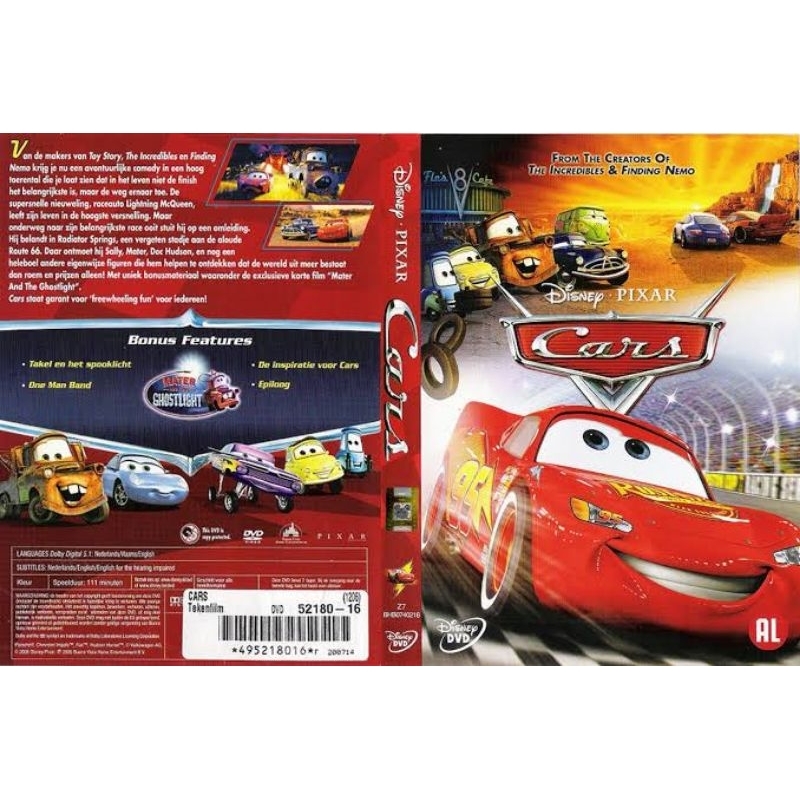Kaset Film Animasi CARS [ 2006 ]