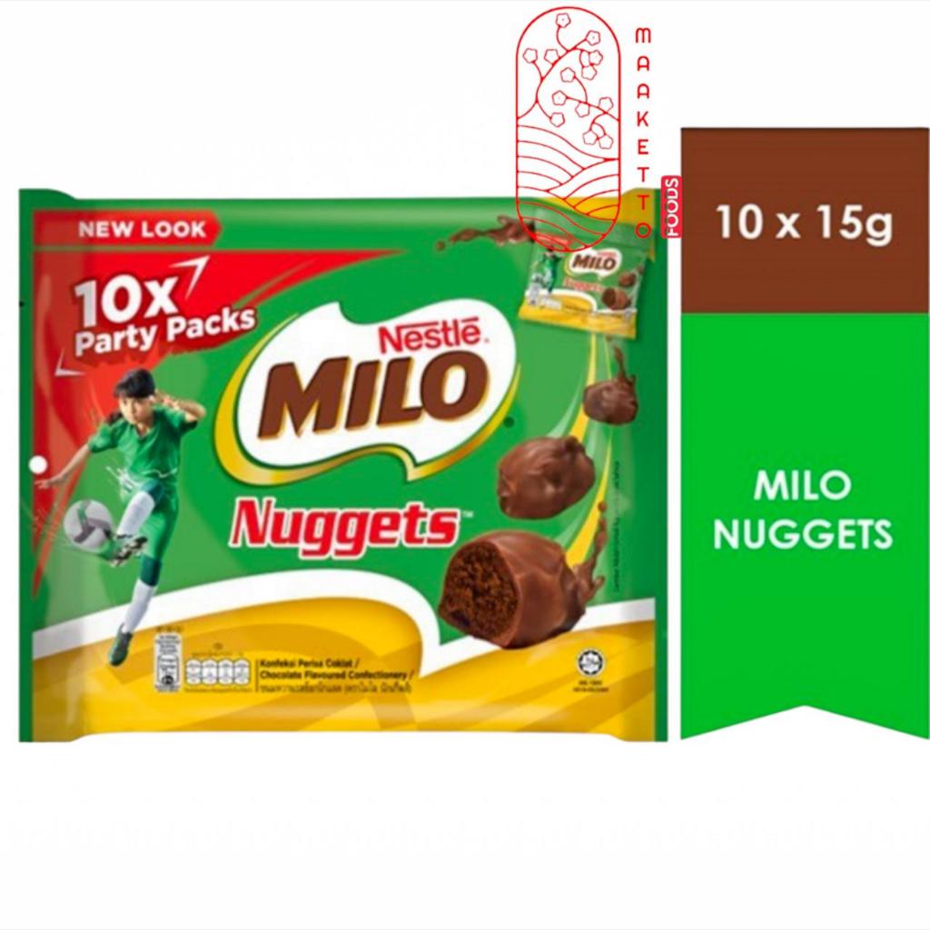 

Milo Nugget Malaysia Party Packs / Milo Coklat Nugget isi 10 Pack