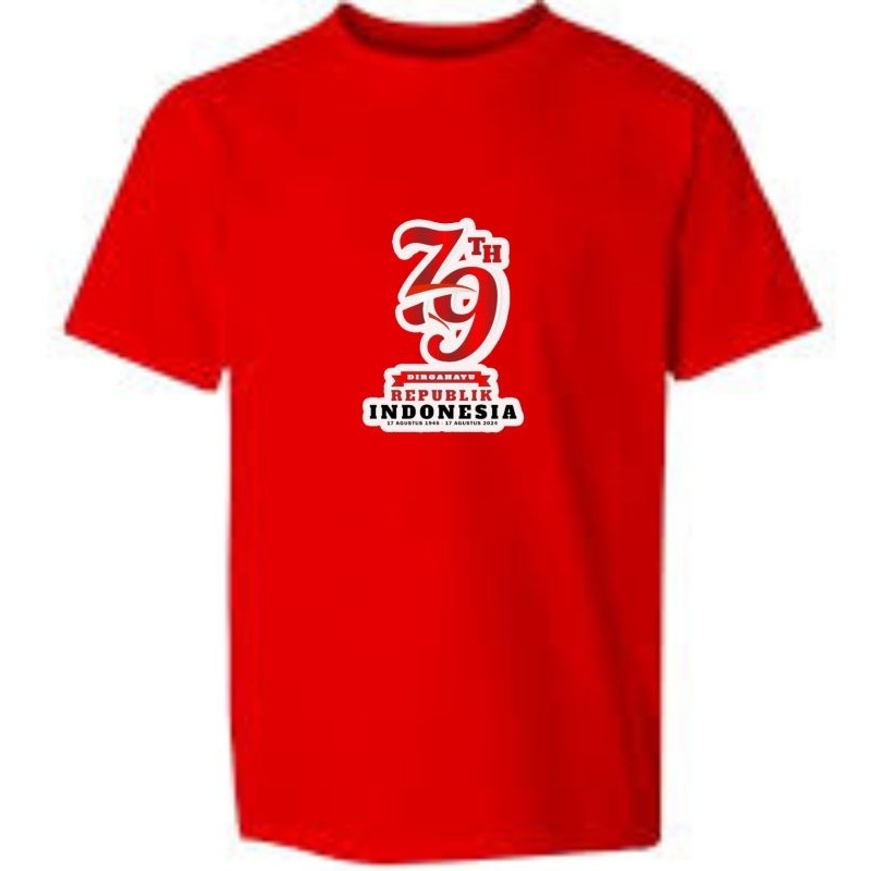 kaos 17 agustusan///kaos kemerdekaan//kaos merah putih