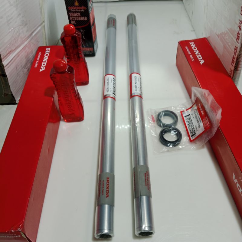 As shock depan K56 Honda Sonic 150R Sonic 150R Sonic RS 125 sok+sil+oli sepasang