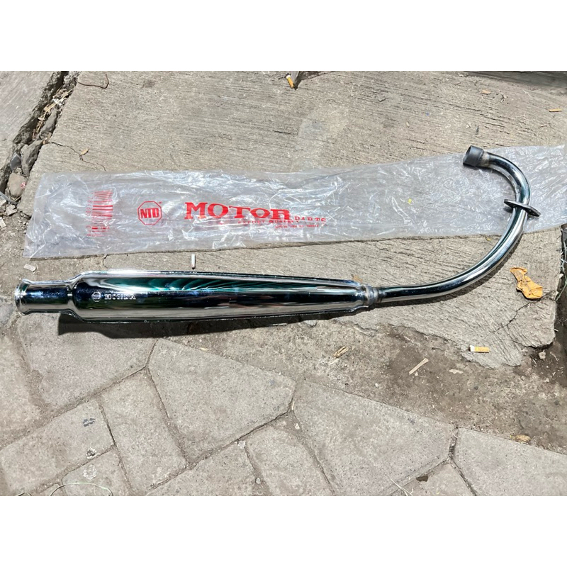 kenalpot corbi original ntd honda sudah bedelan klokor plor