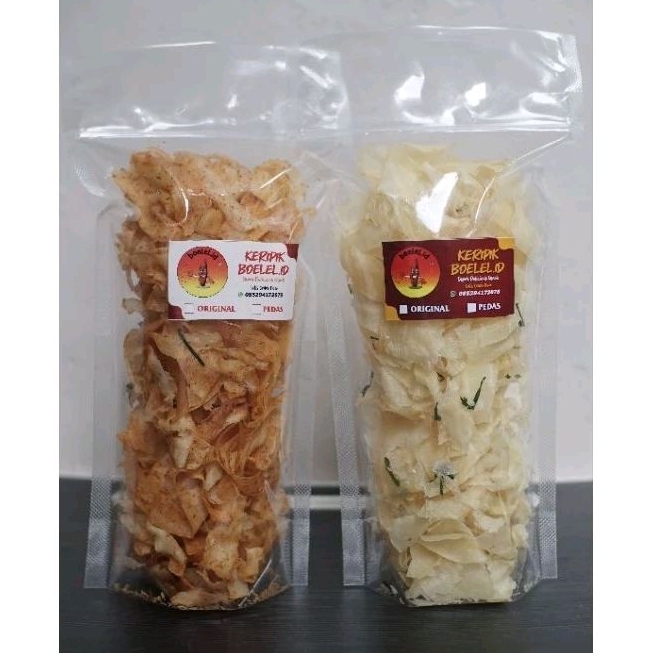 

1Kg ● Keripik Singkong Serut Boelel.id - Varian Rasa Campur (Original & Pedes)