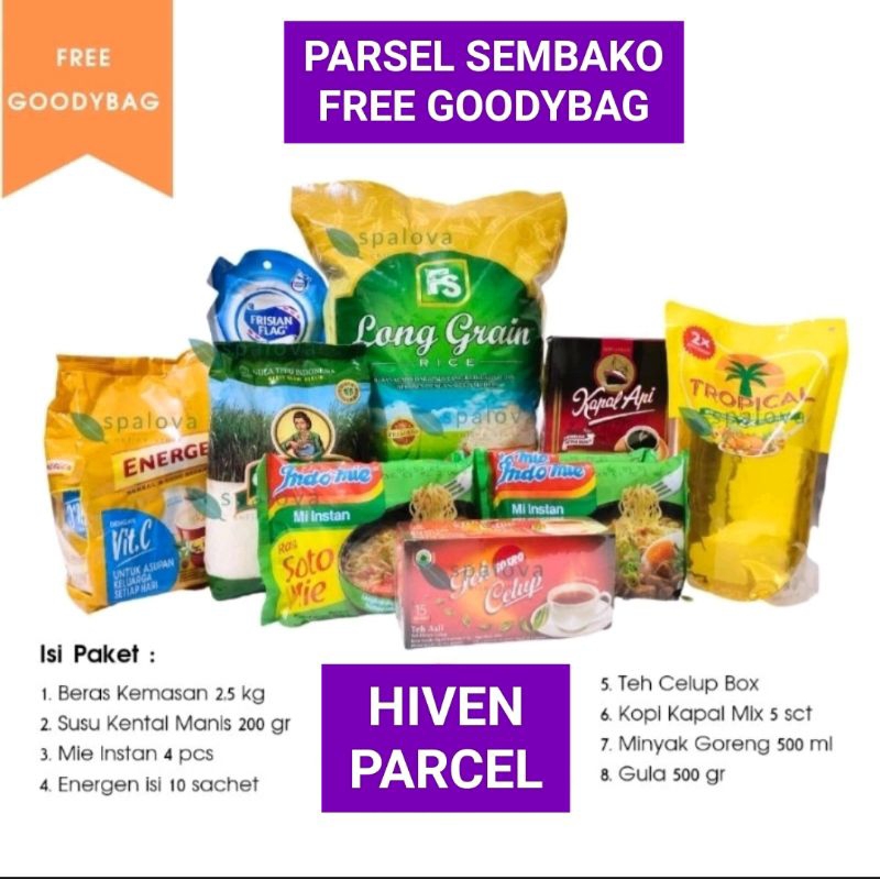 

PARCEL SEMBAKO FREE GOODYEBAG