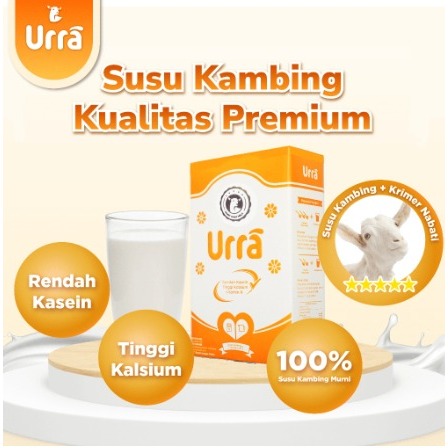 

URRA Susu Kambing Saneen Untuk Penambah Berat Badan & Tinggi Badan Anak - 1 Box