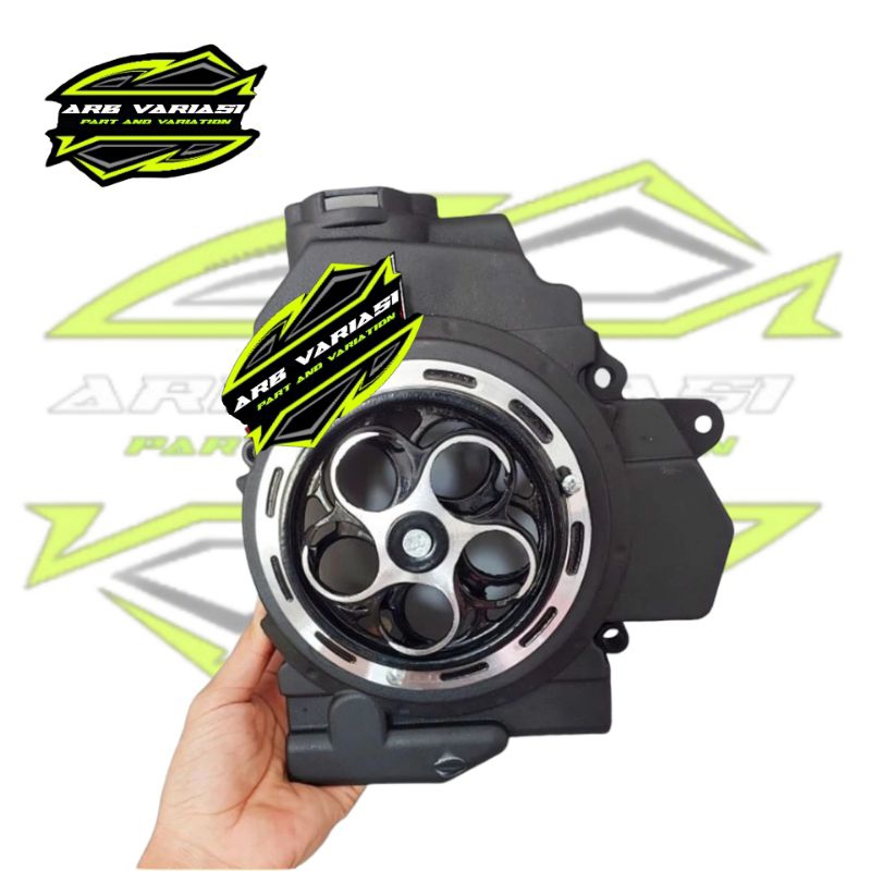 Tutup Radiator Vario 110 Karbu Cover Radiator Vario 110 Karbu Set Spinner PNP Vario 110 Karbu 2006-2