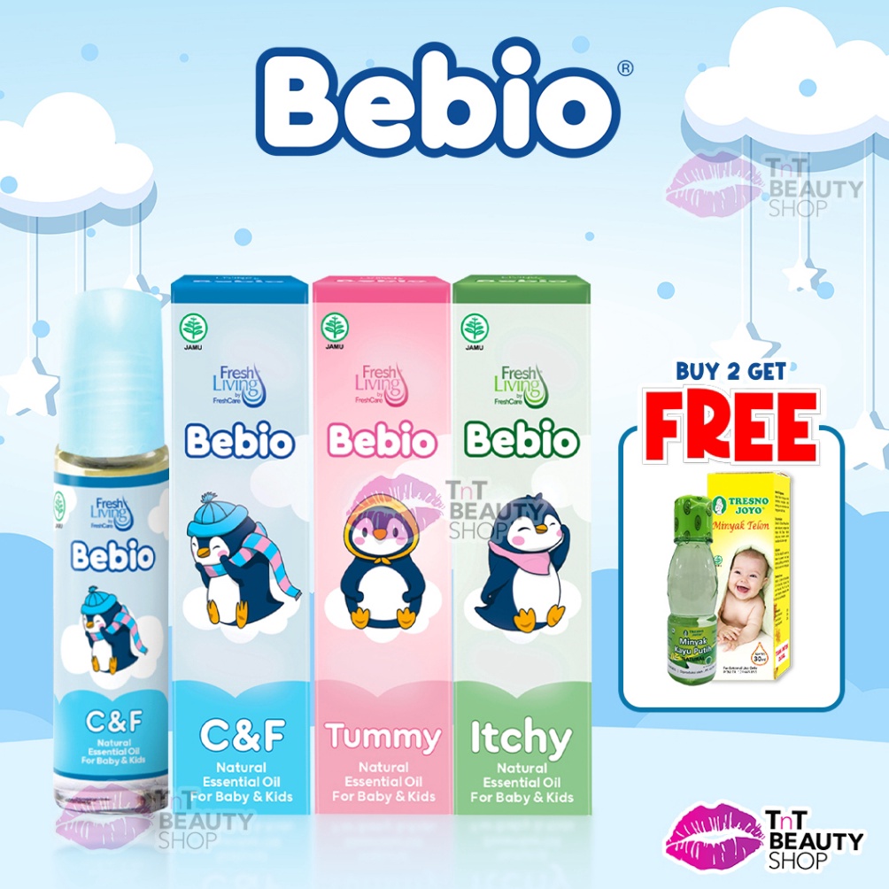 

SPECIAL PROMO BEBIO Natural Essential Oil 9ml Baby Oil Freshliving C F Cough and Flu Tummy Itchy For Baby Kids Minyak Aromatherapy Untuk Bayi TnT Beauty Shop