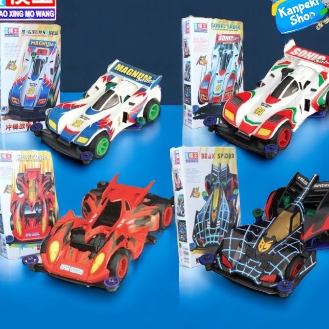 Tawaran Rep Tamiya Mini 4wd Merk ChaoXing MoWang X Auldey Lets And Go Series  Tamiya Murah
