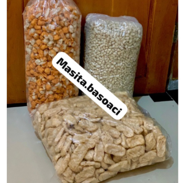 

PAKET 3 PERBALL 5kg SIOMAY MINI, 500 CUANKILIDAH,5kg PILUS CIKUR