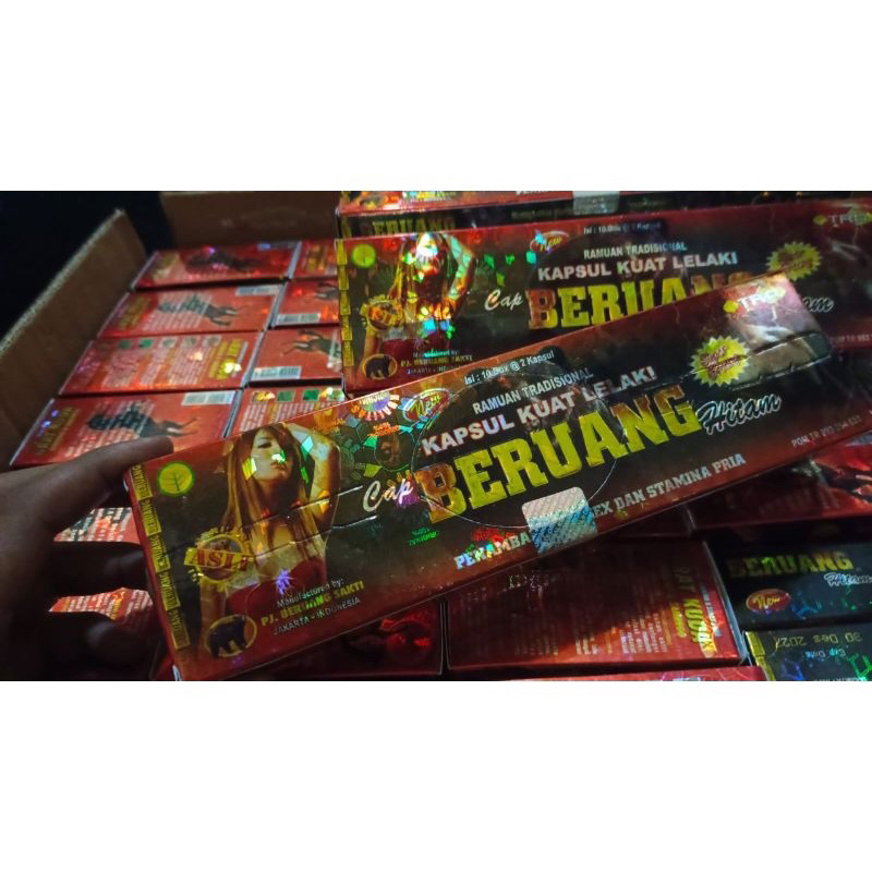 Kapsul kuat Lelaki Cap Beruang