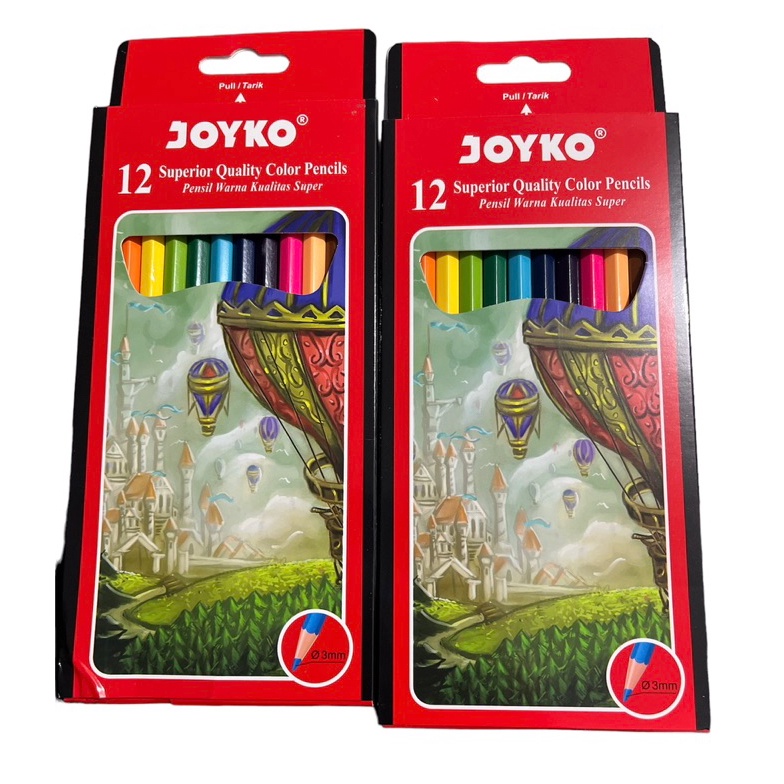 

HEBOH pensil warna JOYKO panjang 12pc