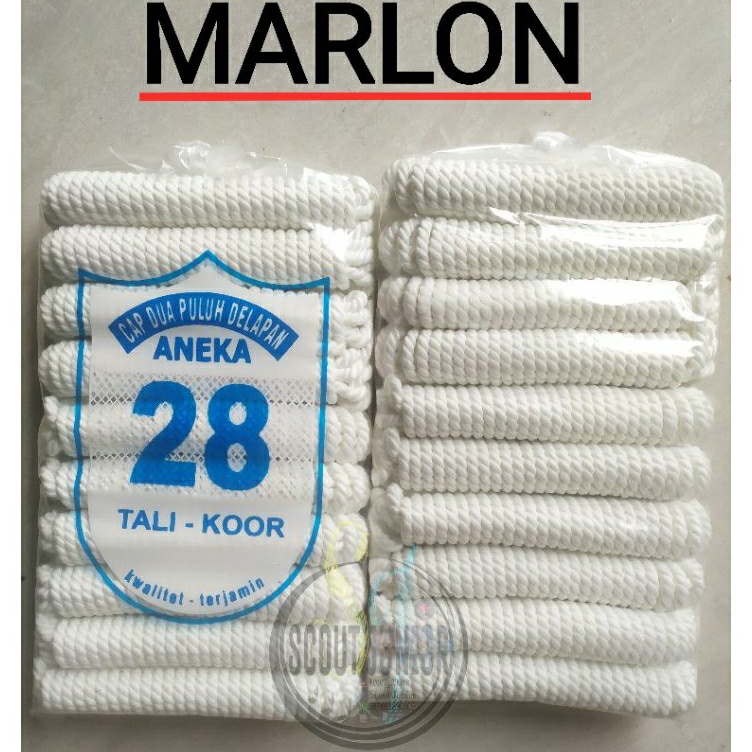 Sekarang Bermanfaat  TALI PRAMUKA MARLON 1 pack 5meter 1biji tambang NYLON TENDA KUAT