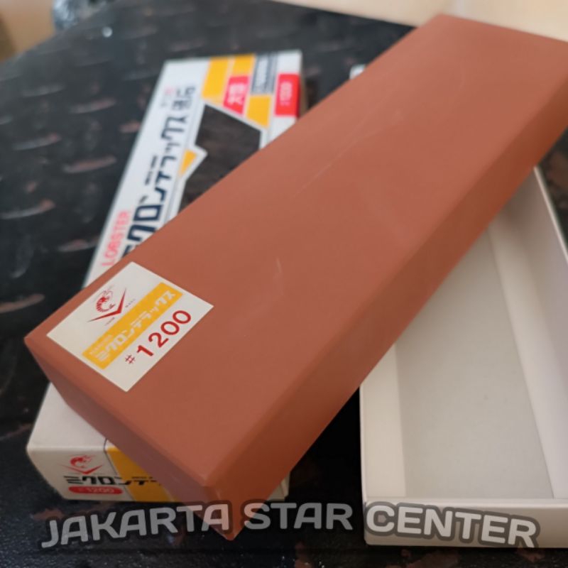 Batu Asahan Lobster Naniwa Japan Batu Asah Grit 1200 Batu Asah Naniwa Lobster 210 × 62 × 32mm Made I