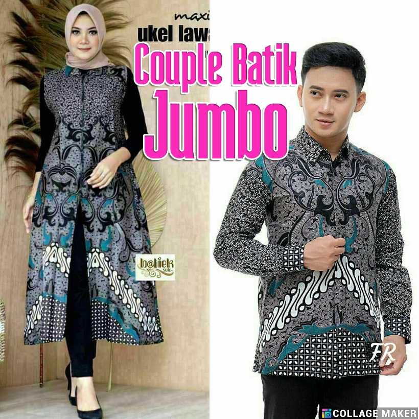 OUTER BATIK / COUPLE BATIK / OUTER JUMBO / COUPLE OUTER JUMBO / OUTER BATIK / OUTER BATIK WANITA / O
