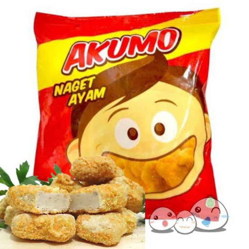 

Akumo Nugget Naget Ayam 500gr 250gr