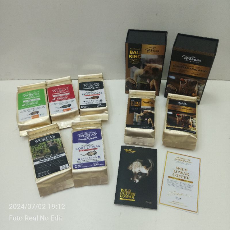 

Arabica Luwak Coffee, Kopi Luwak Arabica dan Robusta, Worcas Wild Luwak Coffee. Kopi Luwak aroma dan rasa yang terbaik