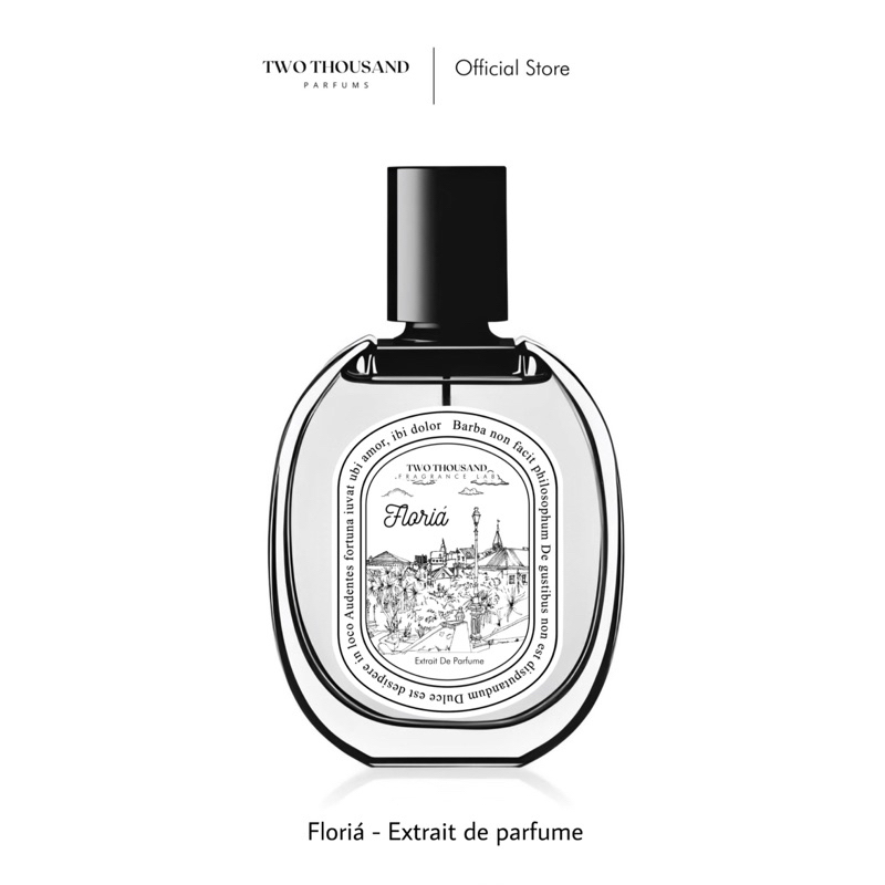 [Floria inspire Blooming parfume Jisoo Black Pink] Extrait De Parfume - Two Thousand Fragrance - Lon