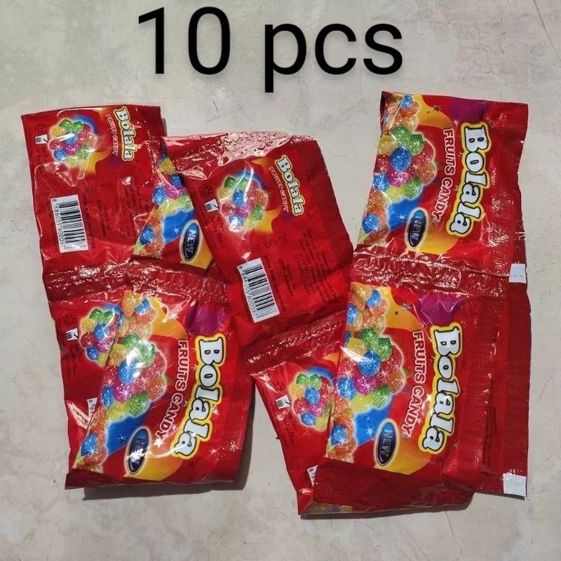 

10 PCS permen bolala jadoel rasa buah - permen jadoel - makanan jadoel