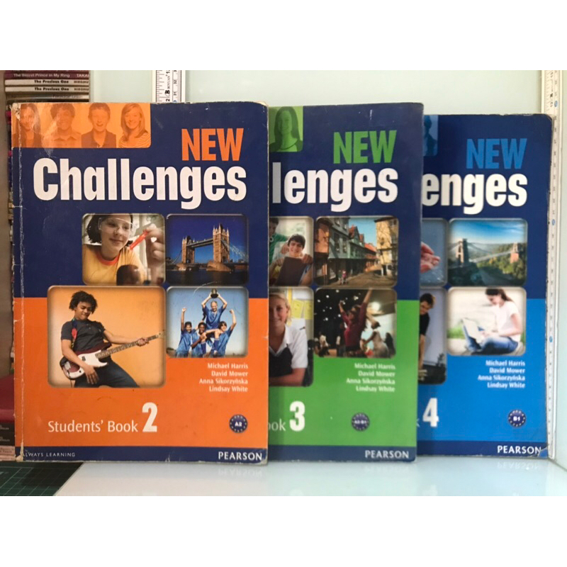 NEW Challenges Students Book 2 3 4 PEARSON