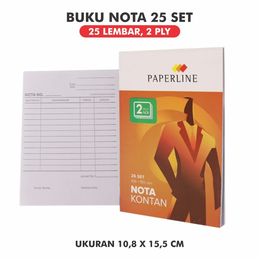 

[MT] Buku Nota Kontan 2 Ply Kecil - Pcs