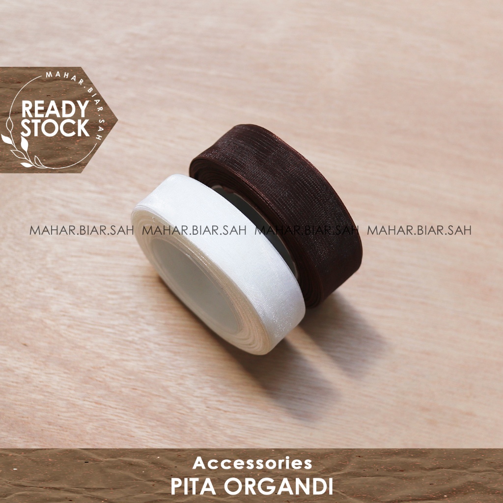 

RS 1 Roll Pita Organdi 2 cm / 3/4inch