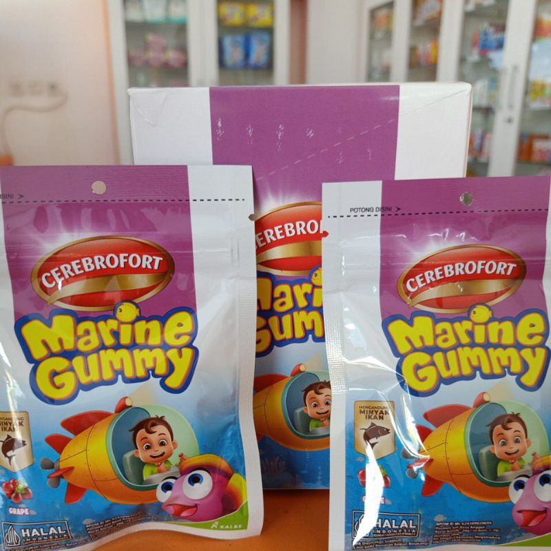CEREBROFORT MARINE GUMMY GRAPE