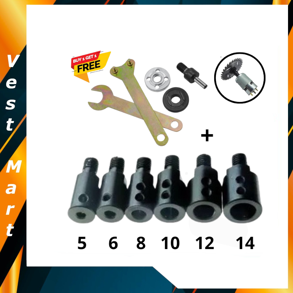 Set Konektor Sambungan As Dinamo 775 Ke Gerinda Adaptor Dinamo Buat Mesin Pompa Jadi Gerinda Multifu