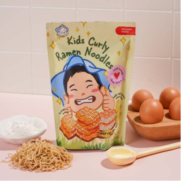 

Orimen Kids Curly Ramen Noodle Mie Sehat Keriting Homemade, Tanpa Pengawet / Pewarna Bakmi Mentah