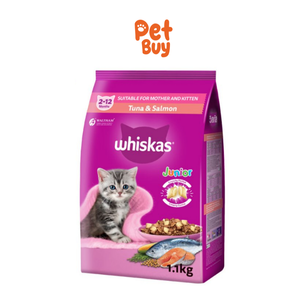 Whiskas Junior Tuna & Salmon 1.1 kg