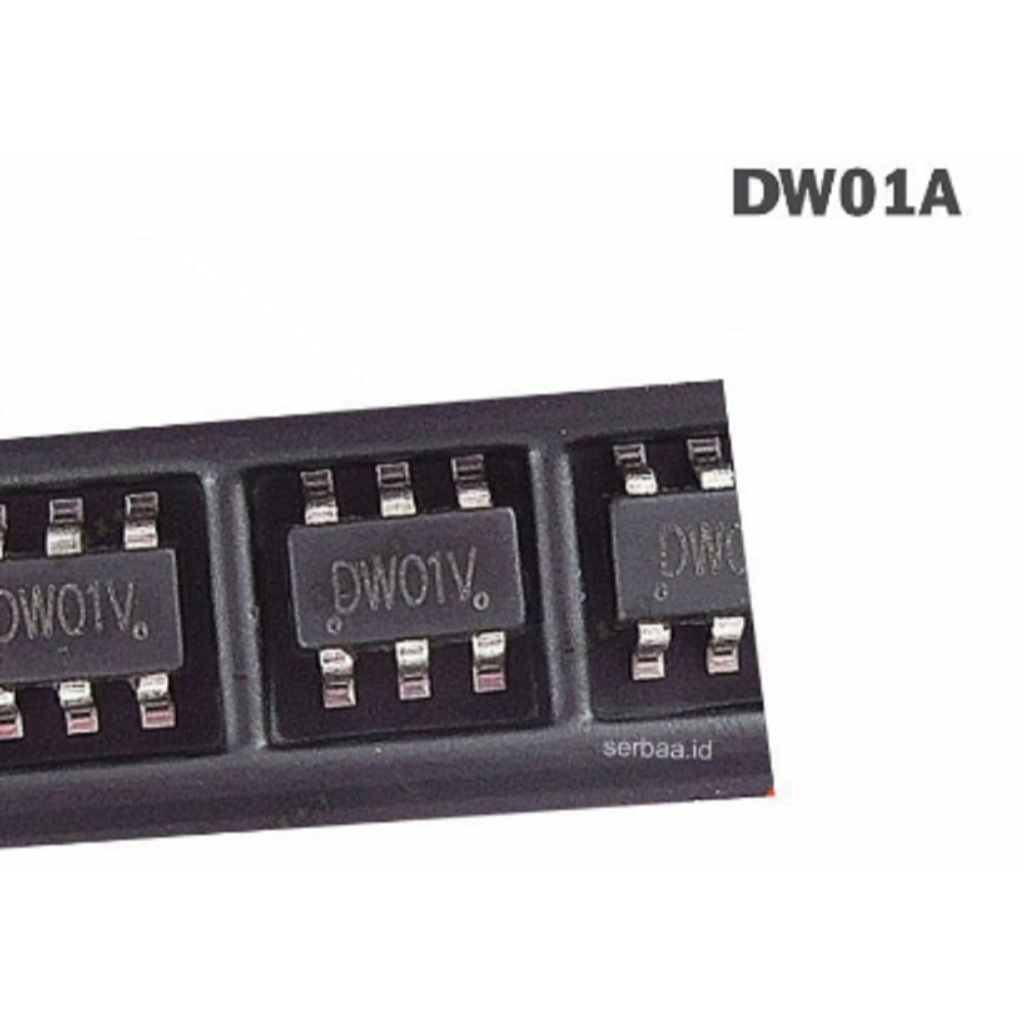PS - DW01 DW01A DW01V Single Battery Lithium Protection IC SOT23-6