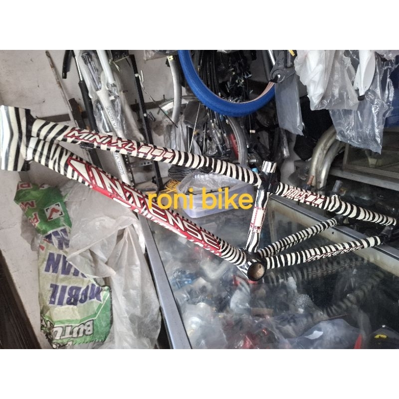 frame bmx Intense mini XL motif zebra
