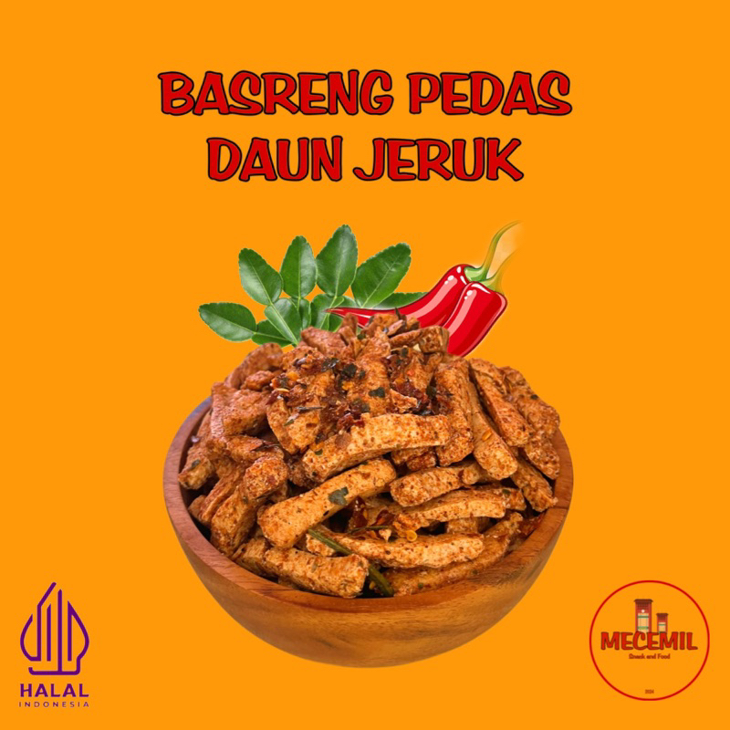 

BASRENG PEDAS DAUN JERUK 100gr / BASRENG STICK PEDAS DAUN JERUK