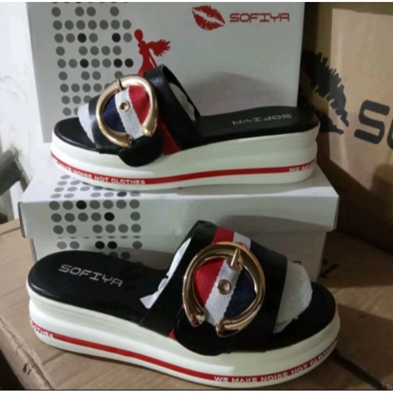 SANDAL WEDGES SOFIYA IMPORT TERBARU
