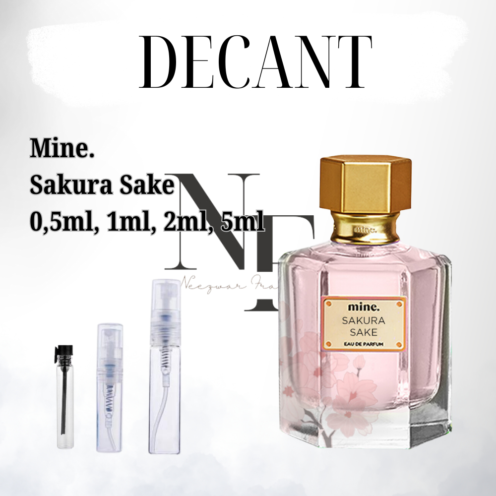 [Share in Jar] Mine. Sakura sake Decant