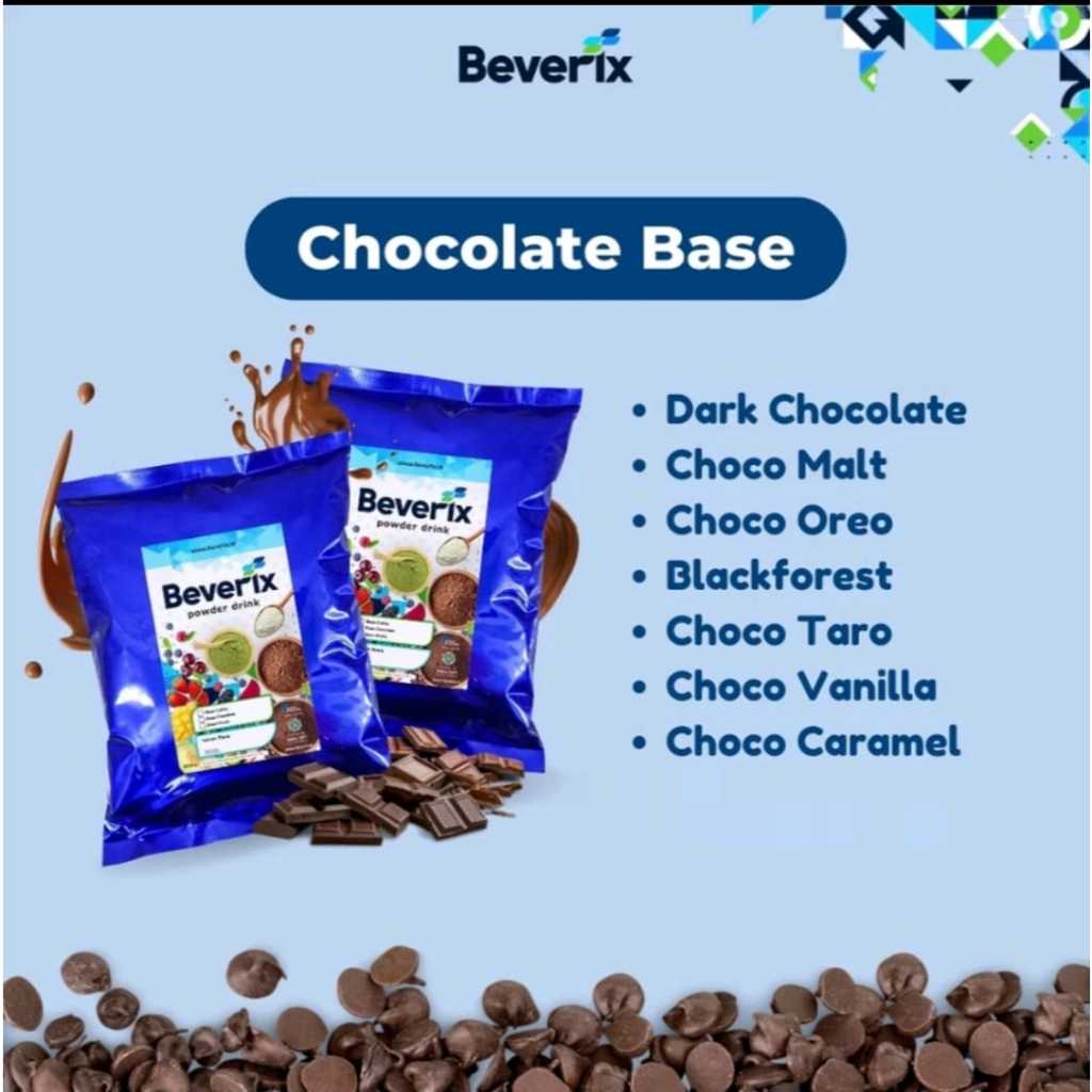 

BUBUK MINUMAN ES COKLAT NYOKLAT COCOK UNTUK JUALAN KEMASAN 1 KG BEVERIX POWDER DRINK